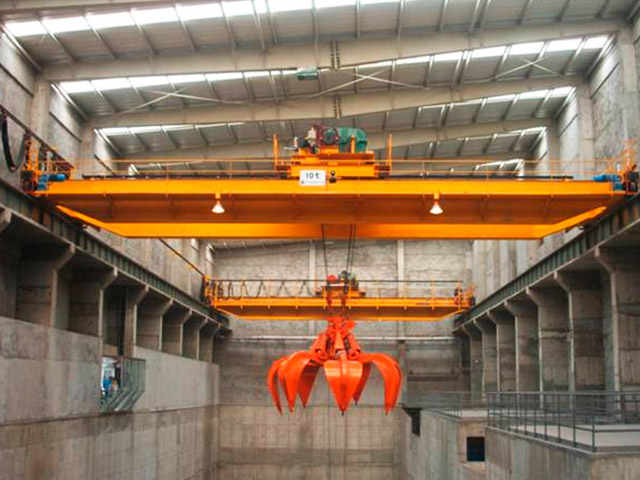 qz型電動(dòng)雙梁抓斗起重機(jī)